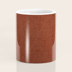boho triangle stripes - rust Coffee Mug Gallery Image 4