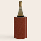 boho triangle stripes - rust Wine Chiller Gallery Image 1