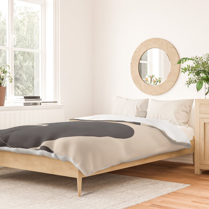 Modern Abstract Shapes 115 Duvet Cover Gallery Image 2