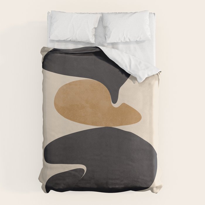 Modern Abstract Shapes 115 Duvet Cover Gallery Image 6