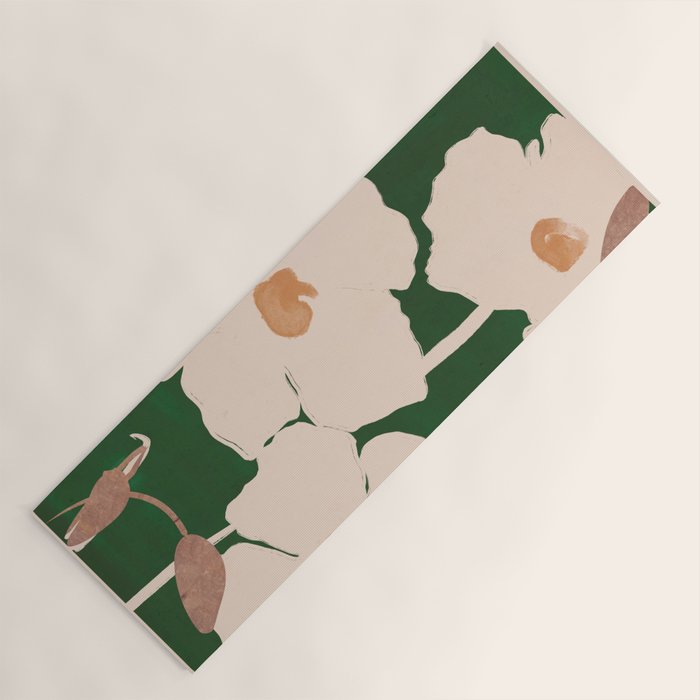 Abstract Flowers 9 Yoga Mat Gallery Image 1