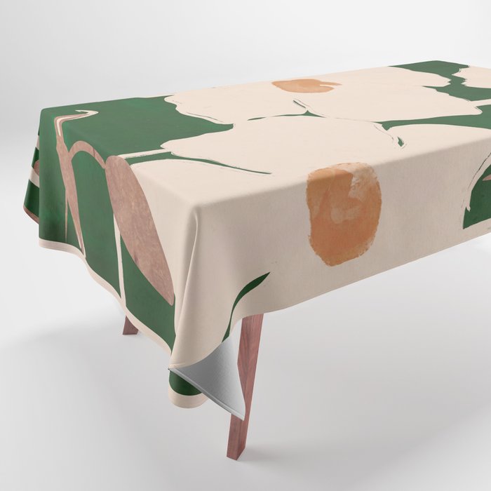 Abstract Flowers 9 Tablecloth Gallery Image 1