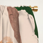 Abstract Flowers 9 Window Curtain Gallery Image 2