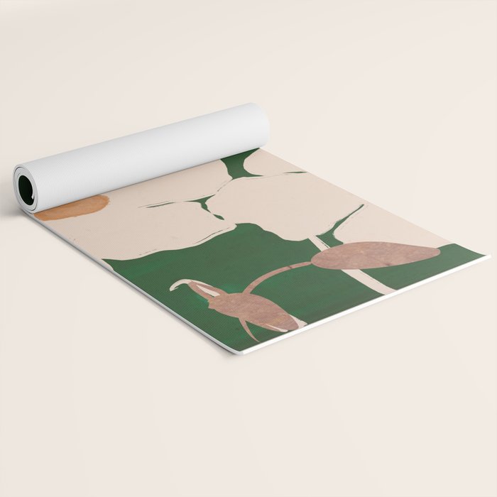 Abstract Flowers 9 Yoga Mat Gallery Image 2