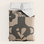 Floral Silhouette 6 Comforter Gallery Image 6