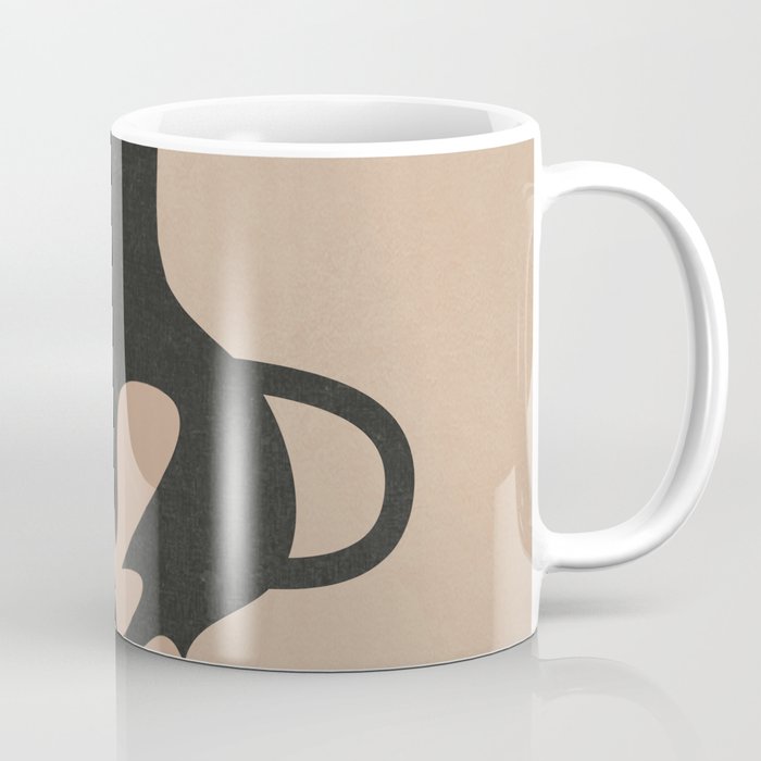 Floral Silhouette 6 Coffee Mug Gallery Image 1