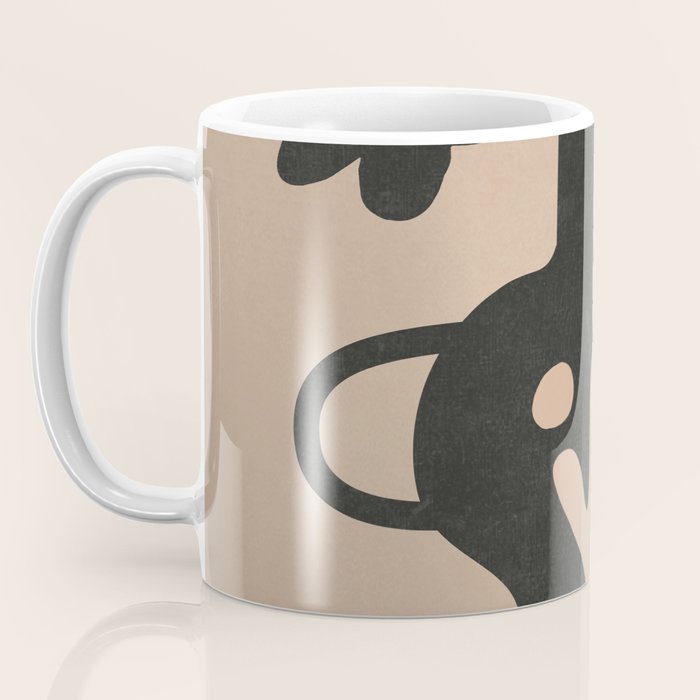 Floral Silhouette 6 Coffee Mug Gallery Image 3