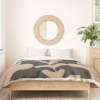 Floral Silhouette 6 Duvet Cover Gallery Image 3