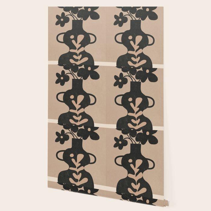 Floral Silhouette 6 Wallpaper Gallery Image 2