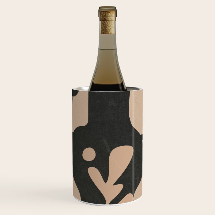 Floral Silhouette 6 Wine Chiller Gallery Image 1