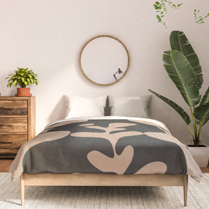 Floral Silhouette 6 Comforter Gallery Image 3