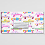 Retro Roads â Candy Palette Desk Mat Gallery Image 1