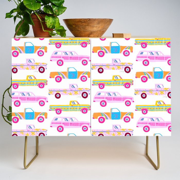 Retro Roads â Candy Palette Credenza Gallery Image 1