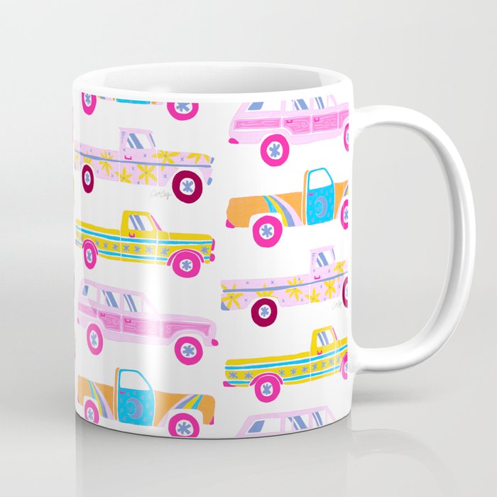Retro Roads â Candy Palette Coffee Mug Gallery Image 1