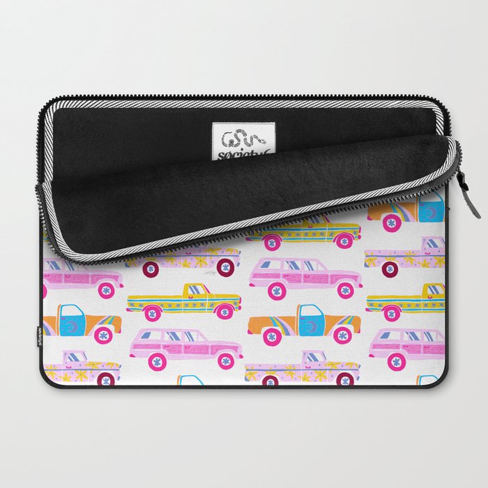 Retro Roads â Candy Palette Laptop Sleeve Gallery Image 2