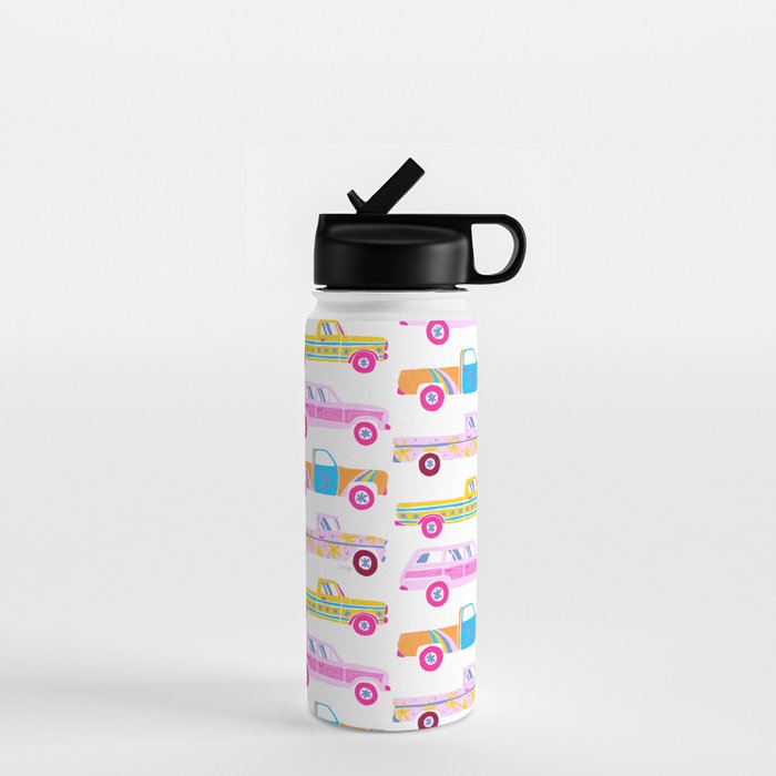 Retro Roads â Candy Palette Water Bottle Gallery Image 1