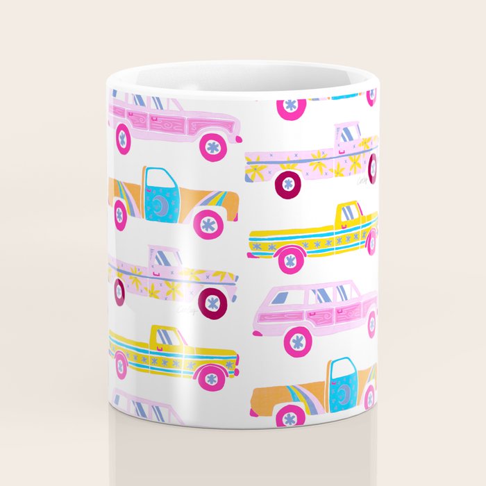 Retro Roads â Candy Palette Coffee Mug Gallery Image 4