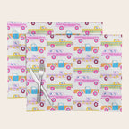 Retro Roads â Candy Palette Placemat Gallery Image 1
