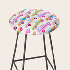 Retro Roads â Candy Palette Stool Gallery Image 2