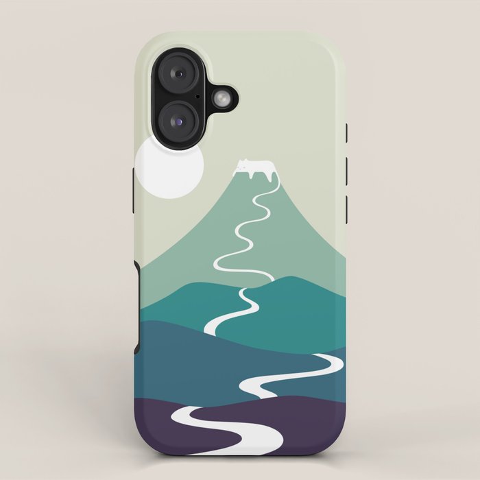 Cat Landscape 80 iPhone Case Gallery Image 1