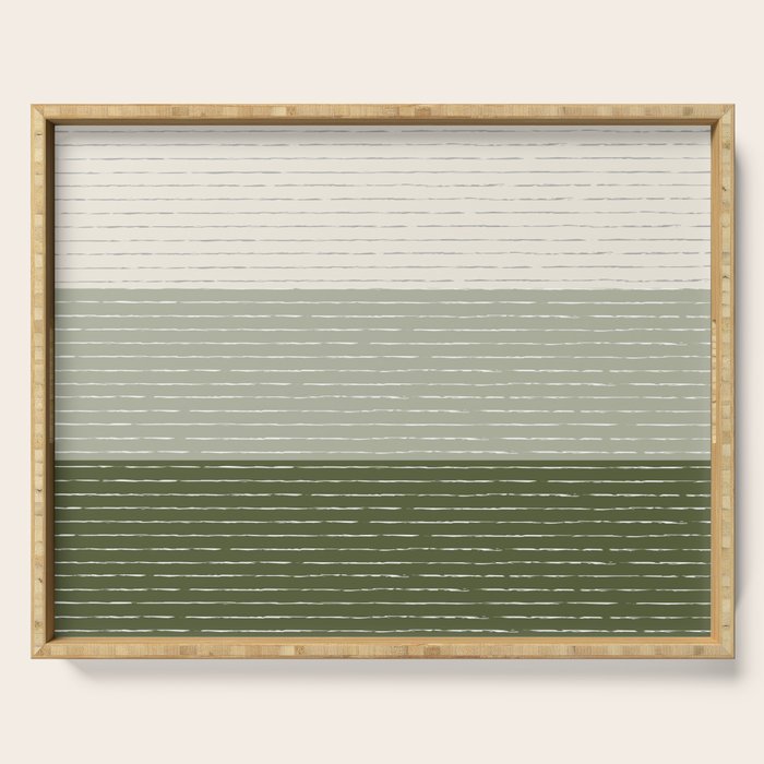 Sage Beige (Lined) Serving Tray Gallery Image 1