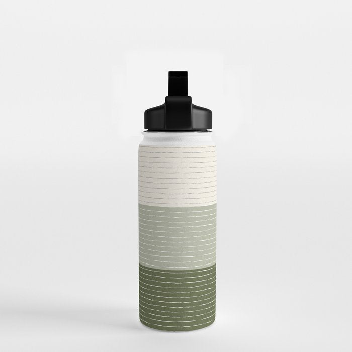 Sage Beige (Lined) Water Bottle Gallery Image 2