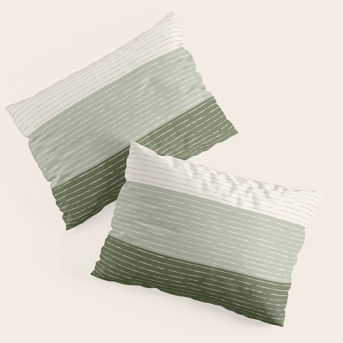 Sage Beige (Lined) Pillow Sham Gallery Image 1