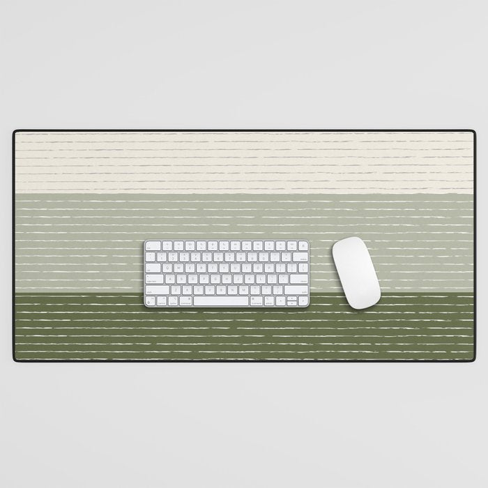 Sage Beige (Lined) Desk Mat Gallery Image 1