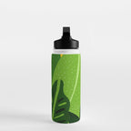 Rainforest Plants Abstract Water Bottle Gallery Image 3