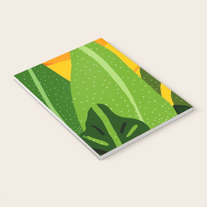 Rainforest Plants Abstract Notebook Gallery Image 3
