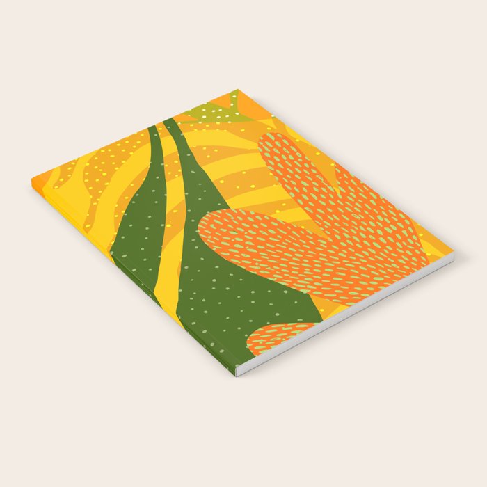 Rainforest Plants Abstract Notebook Gallery Image 2