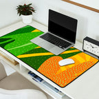 Rainforest Plants Abstract Desk Mat Gallery Image 2