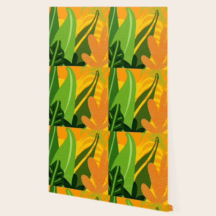 Rainforest Plants Abstract Wallpaper Gallery Image 2