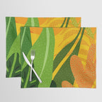 Rainforest Plants Abstract Placemat Gallery Image 1