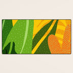 Rainforest Plants Abstract Desk Mat Gallery Image 3