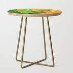 Rainforest Plants Abstract Side Table Gallery Image 1