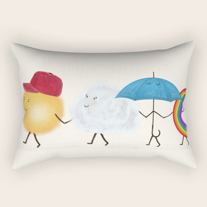 happy days Rectangular Pillow Gallery Image 2