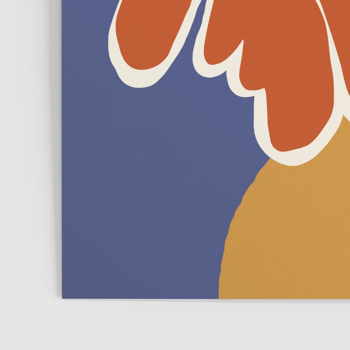 Retro minimal flower I Poster Gallery Image 3