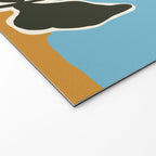 Retro minimal flower I Welcome Mat Gallery Image 2