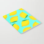 Bold and Vibrant Minimal Lemon Pattern Notebook Gallery Image 2
