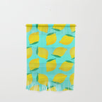 Bold and Vibrant Minimal Lemon Pattern Wall Hanging Gallery Image 1