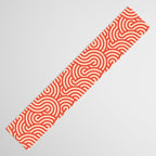 SWIRL Cayenne and Almond Table Runner Gallery Image 3