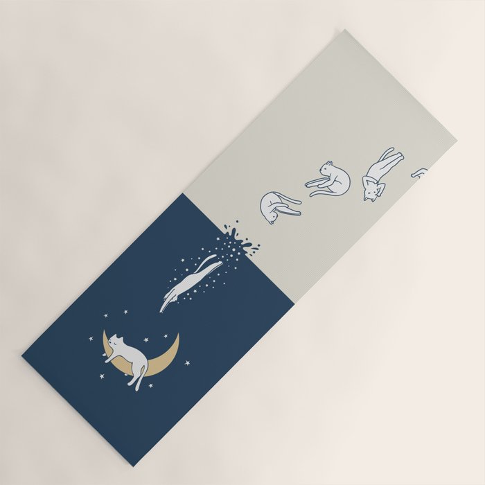 Cat Landscape 37 Yoga Mat Gallery Image 1