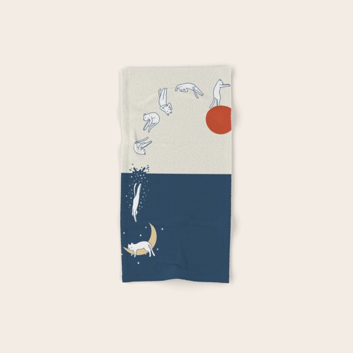 Cat Landscape 37 Bath Towel Gallery Image 1