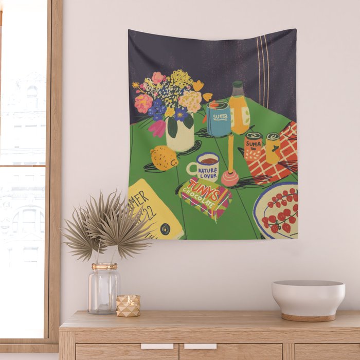 Brunch Wall Tapestry Gallery Image 2