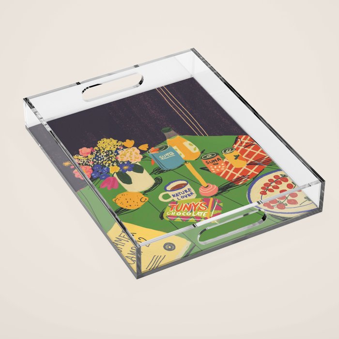 Brunch Acrylic Tray Gallery Image 1