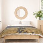 Yoshida Toshi Mt Fuji from Ohito Morning Duvet Cover Gallery Image 3