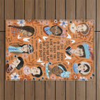 International womens day motivational strong women in history Outdoor Rug Gallery Image 1