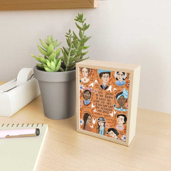 International womens day motivational strong women in history Mini Art Print Gallery Image 2