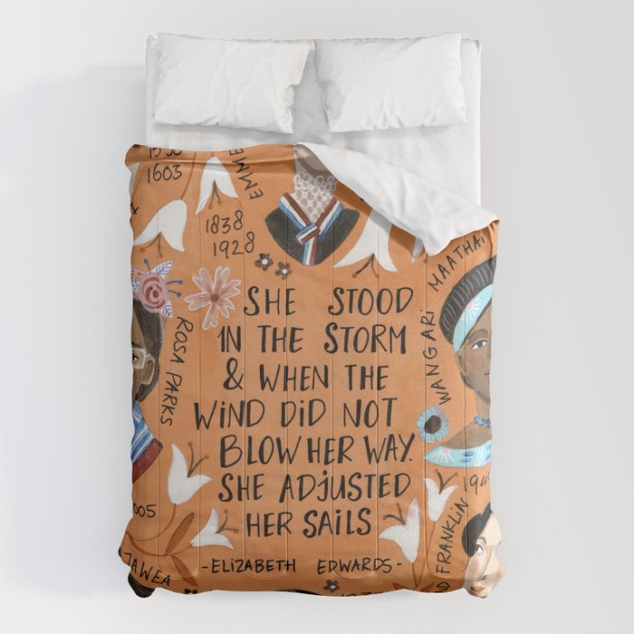 International womens day motivational strong women in history Comforter Gallery Image 6